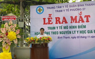 Trạm y tế thứ 25 của Thành phố chính thức hoạt động theo nguyên lý Y học gia đình